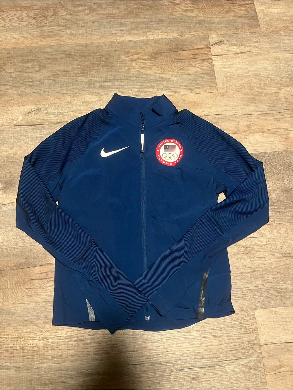 Nike Women's Navy Full-Zip Olympic Team USA Jacket